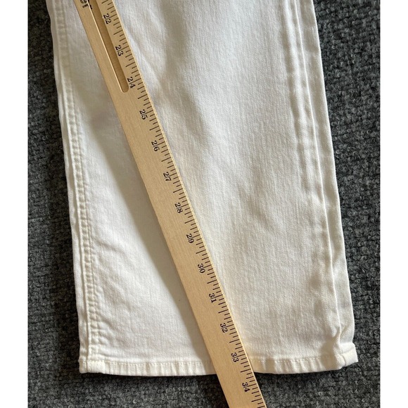 Jen7 by 7 For All Mankind 10 Bootcut Jeans WHITE Slim READ* - Picture 5 of 11